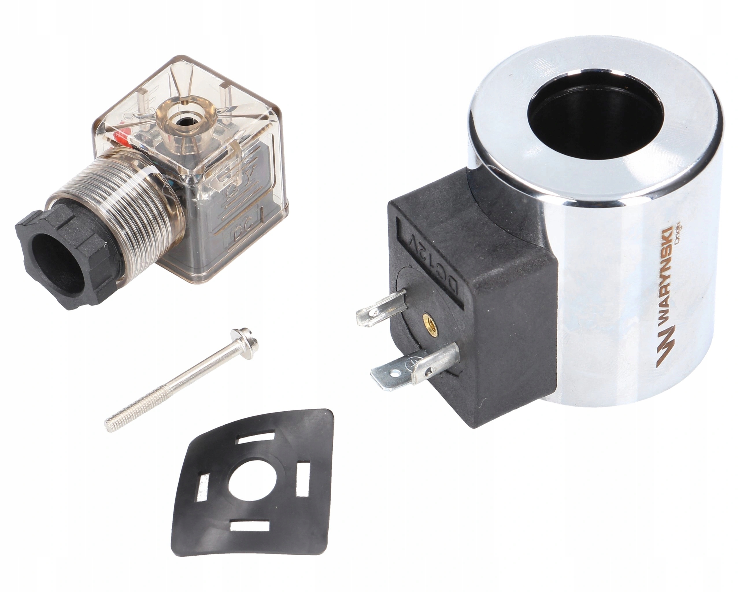 Cívka děliče elektroventilu W-E38DVS6/2. W-E12DVS6/2 12V DC 30W Waryński