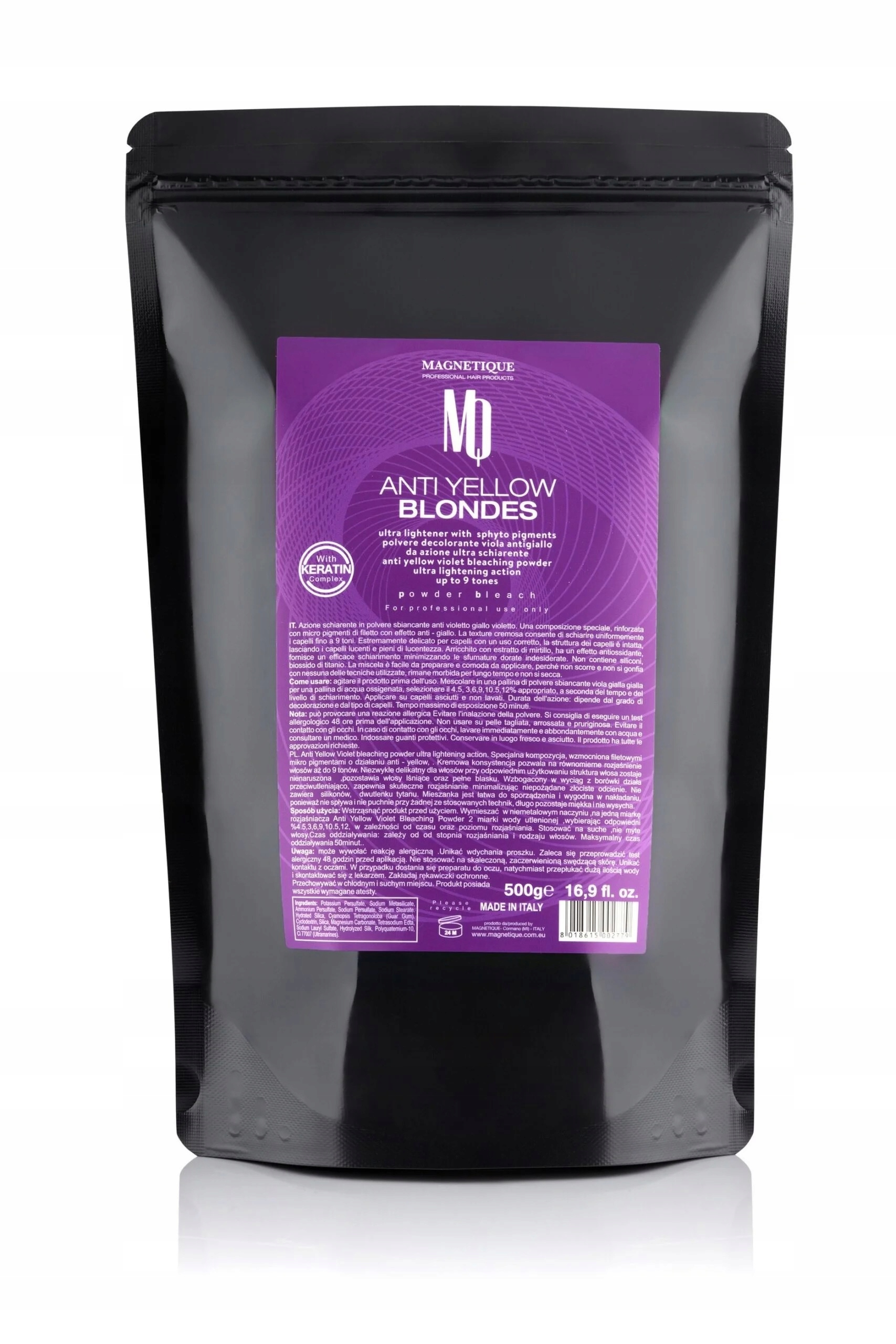 Magnetique Rozjasňovač Anti Yellow 500 g