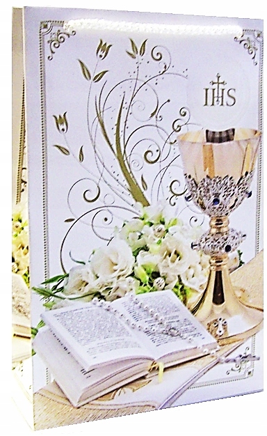 Torebka z Okazji I Komunii Świętej 24/16/7 cm-wz6