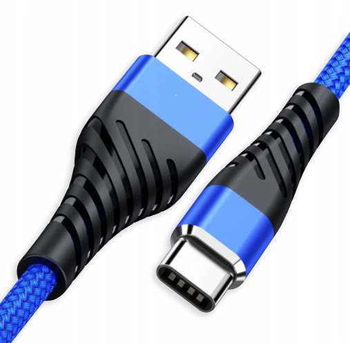 

Wzmacniany Kabel Usb Typ-c Quick Charge 3.0 3A 18W