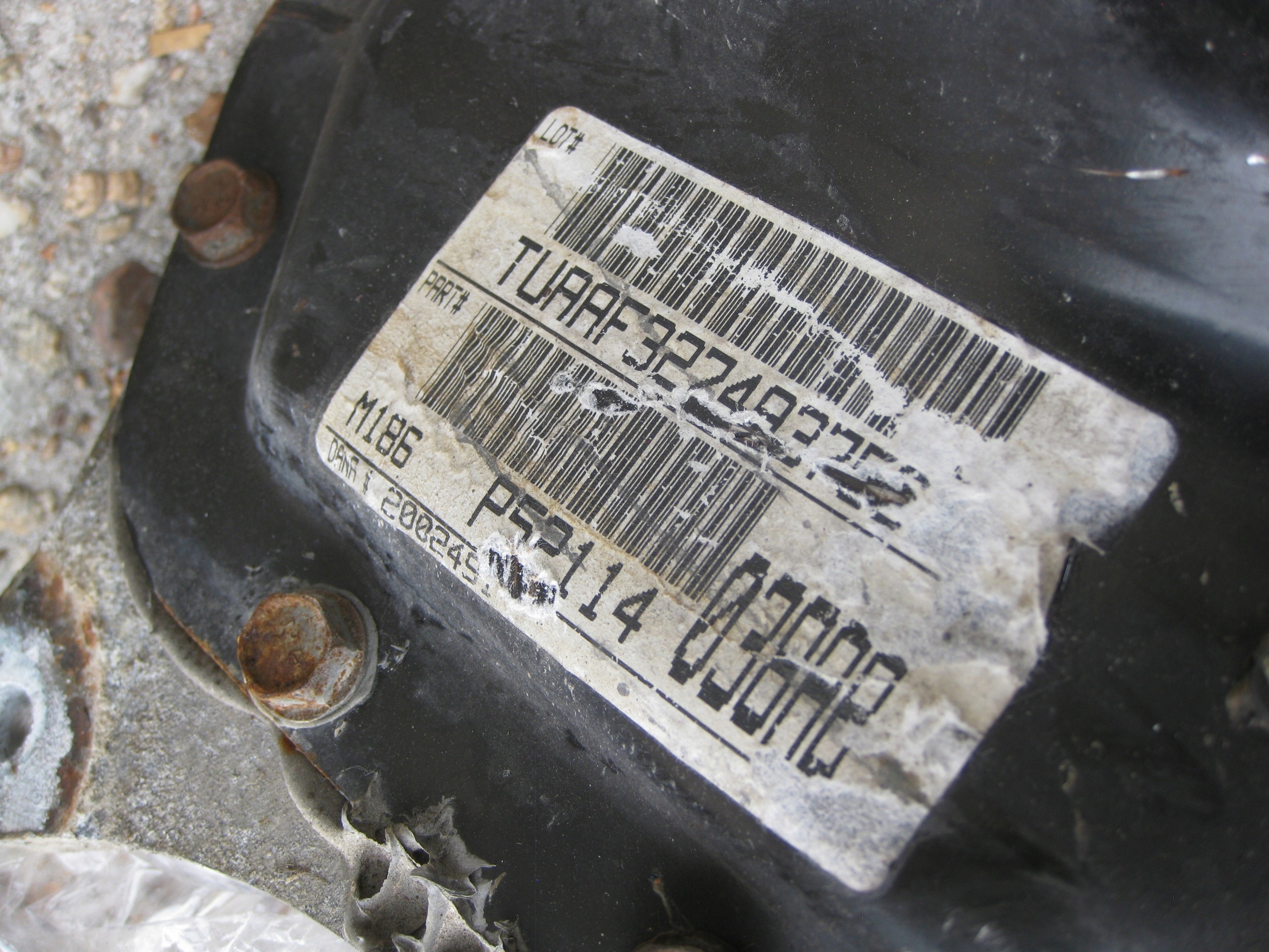 JEEP CHEROKEE LIBERTY KJ 2.5 CRDI differential diff front 3.73 P52114038AB
