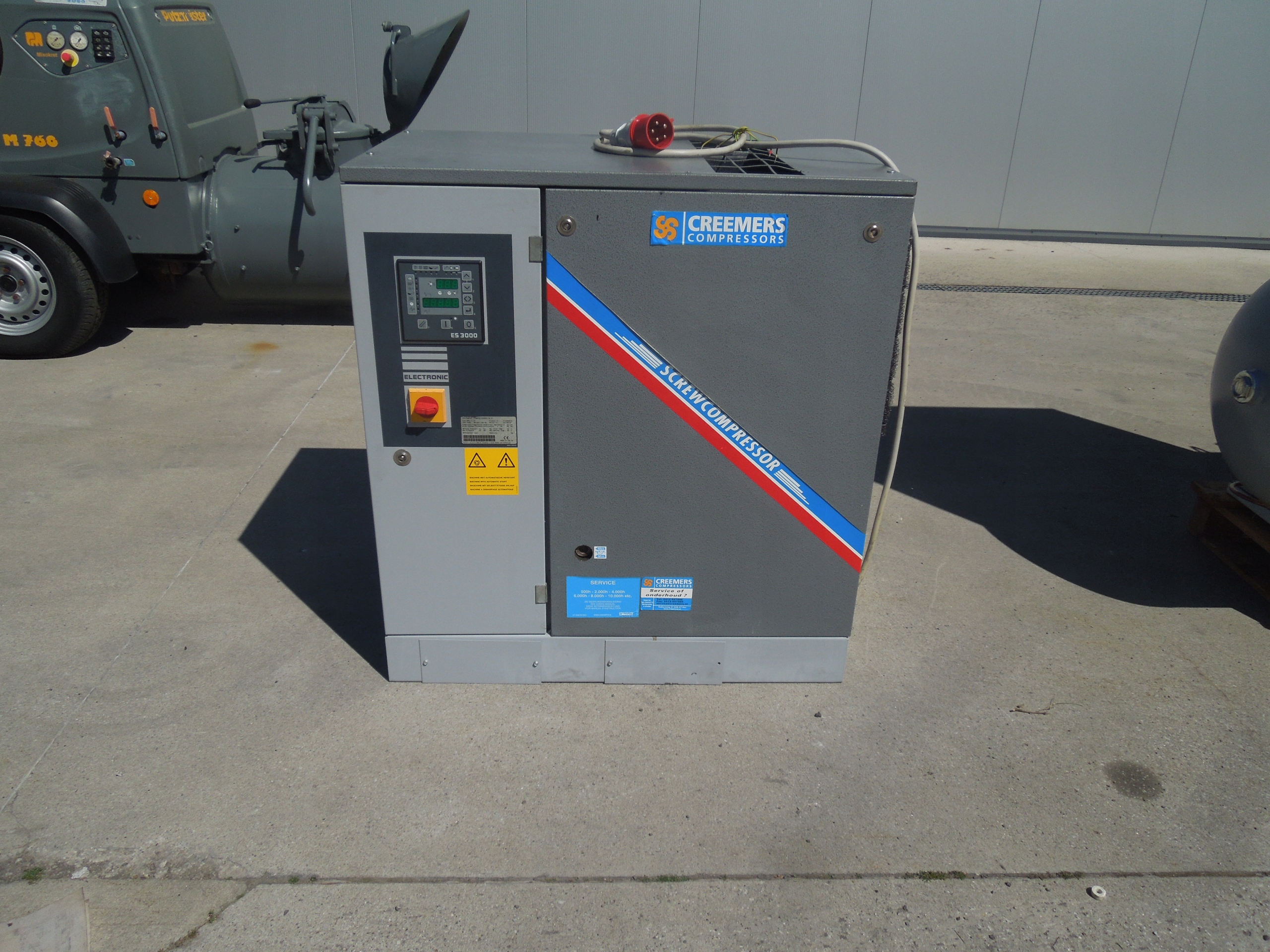 KOMPRESOR ŚRUBOWY CREEMERS RCB11/10 11kw