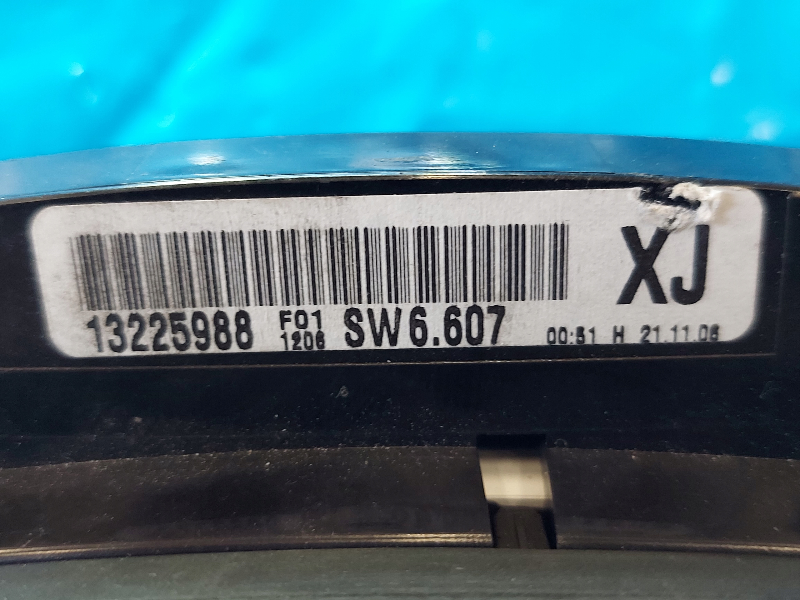 dials clock ASTRA H 1.3 CDTI 13225988