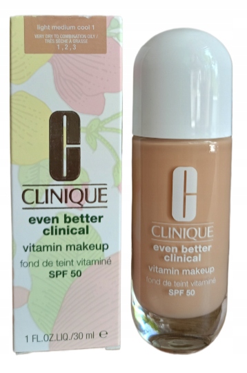 Even Clinical Vitamin Podkład do Twarzy Spf 50 Light Cool (1)