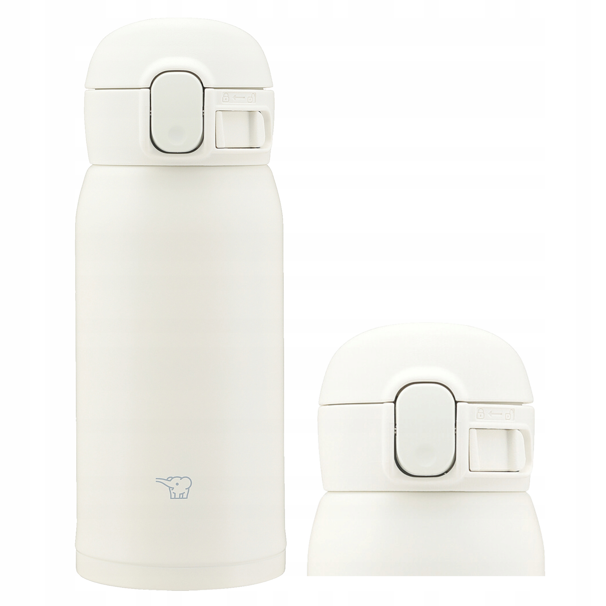 Zojirushi Termohrnek na čaj a kávu Vzduchotěsný SM-WS36-WM 360 ml Bílý