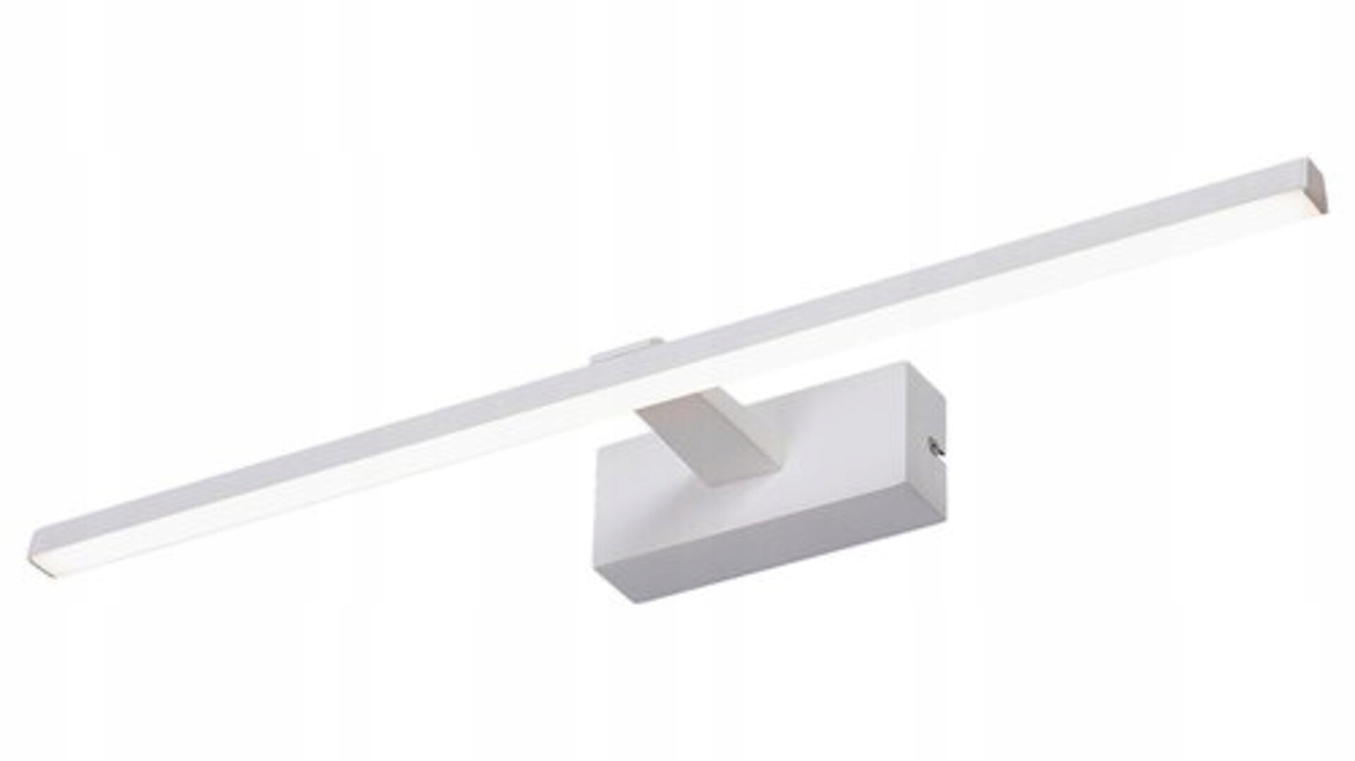 Kúpeľňové nástenné svietidlo nad zrkadlo Led biele, moderné, podlhovasté 45 cm Rabalux