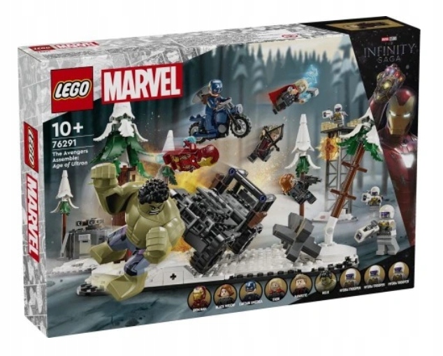 Lego 76291 Heroes Marvel Avengers Čas Ultrona