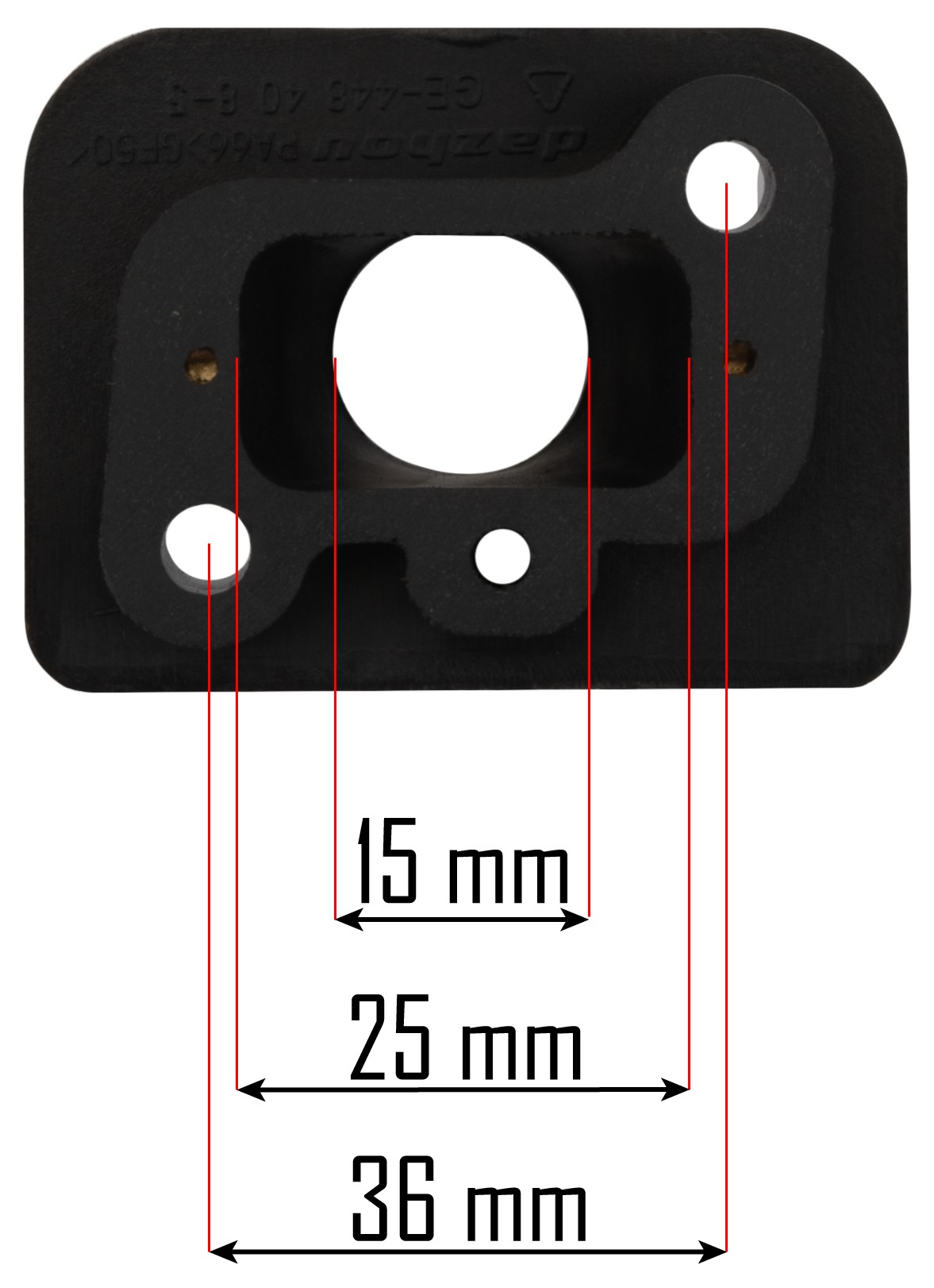 PODSTAWA GAŹNIKA DO KOSY SPALINOWEJ POWERMAT KRÓCIEC ŁĄCZNIK PRZEJŚCIE Stan opakowania oryginalne