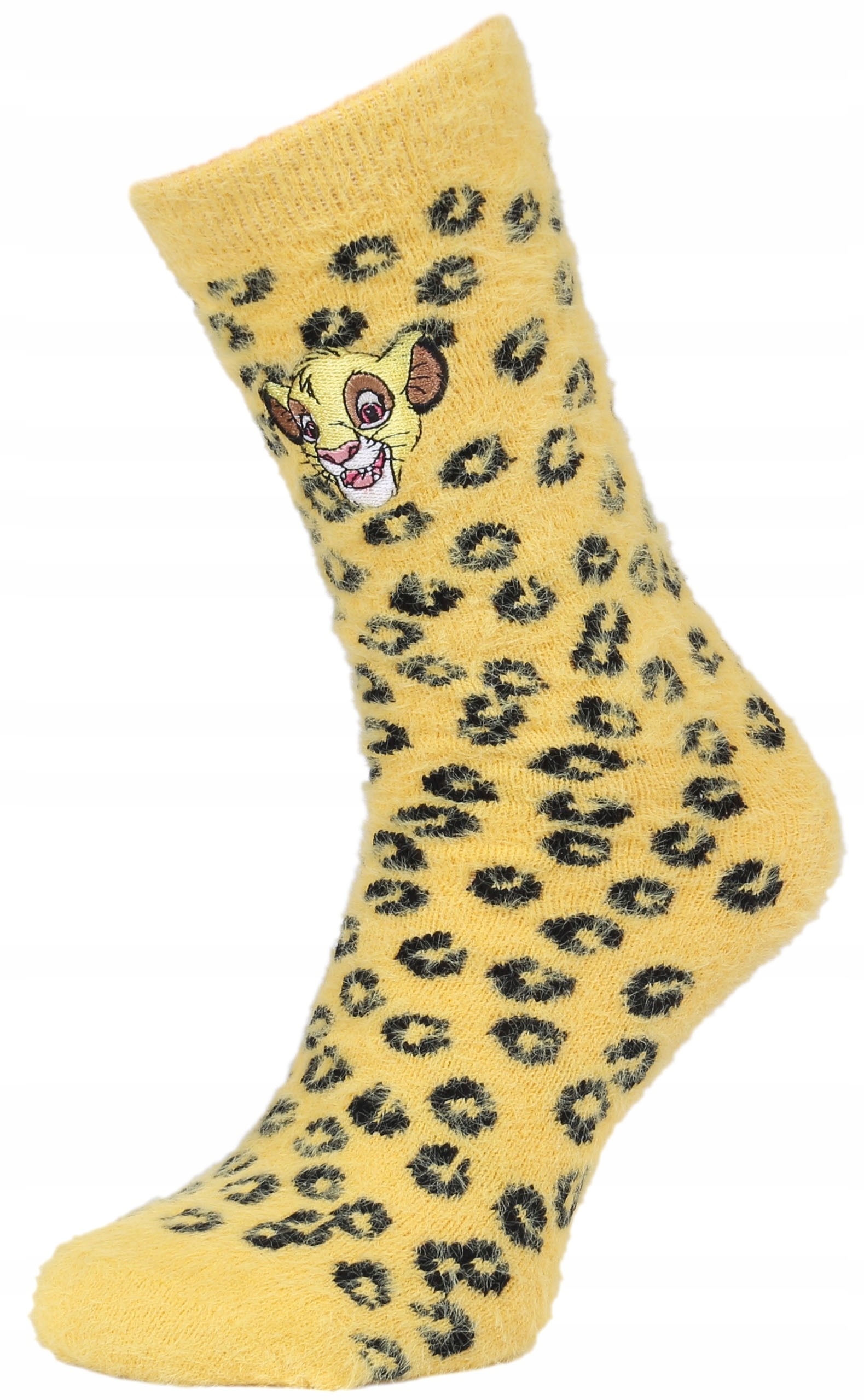 

Grube, żółte skarpetki Simba Król Lew Disney