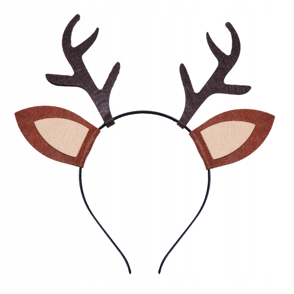 

Opaska na Święta Rogi i Uszy Renifera Rudolf x1