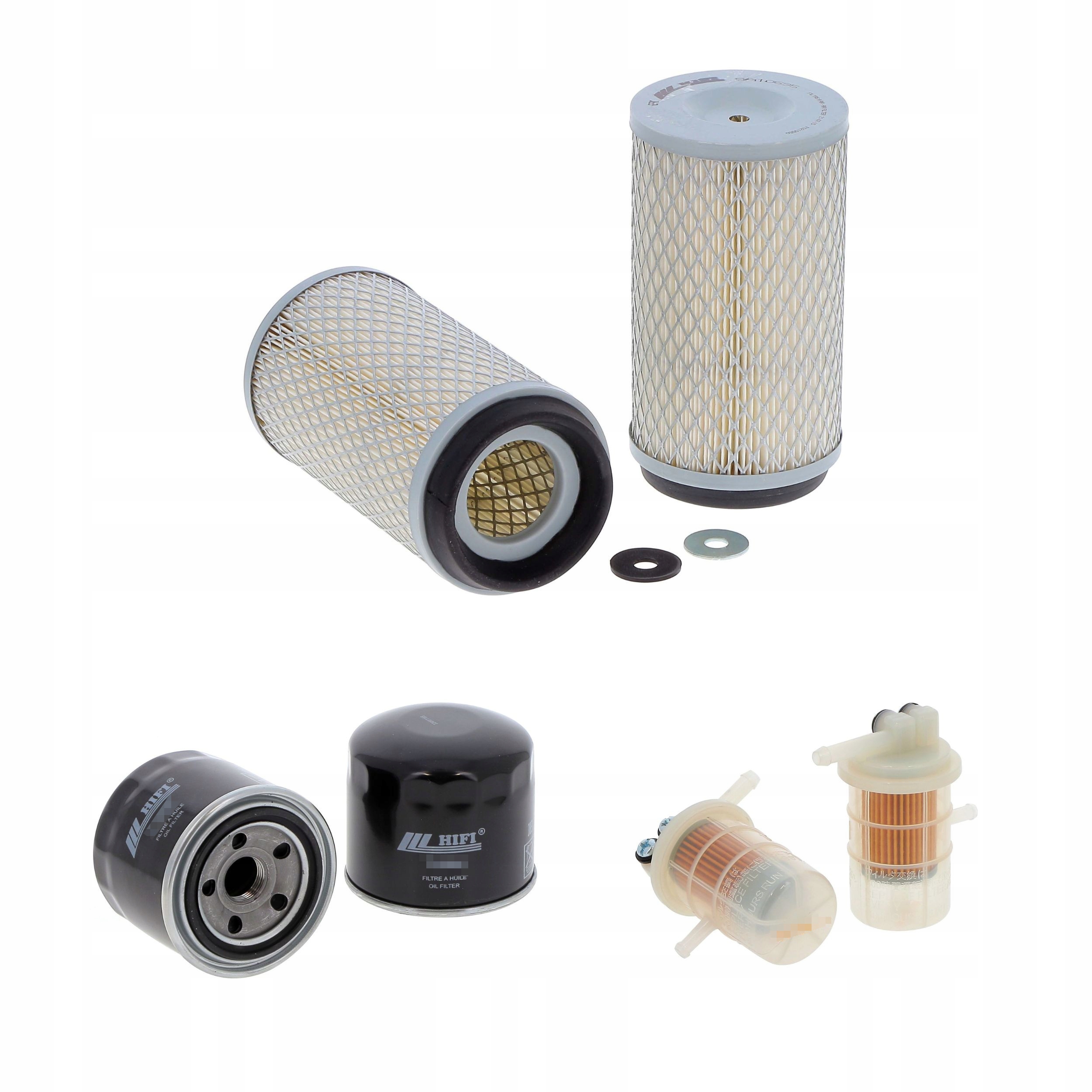 Iseki TX1000, TX1300, TX1500, Mitsubishi D, St – sada sada filtrů