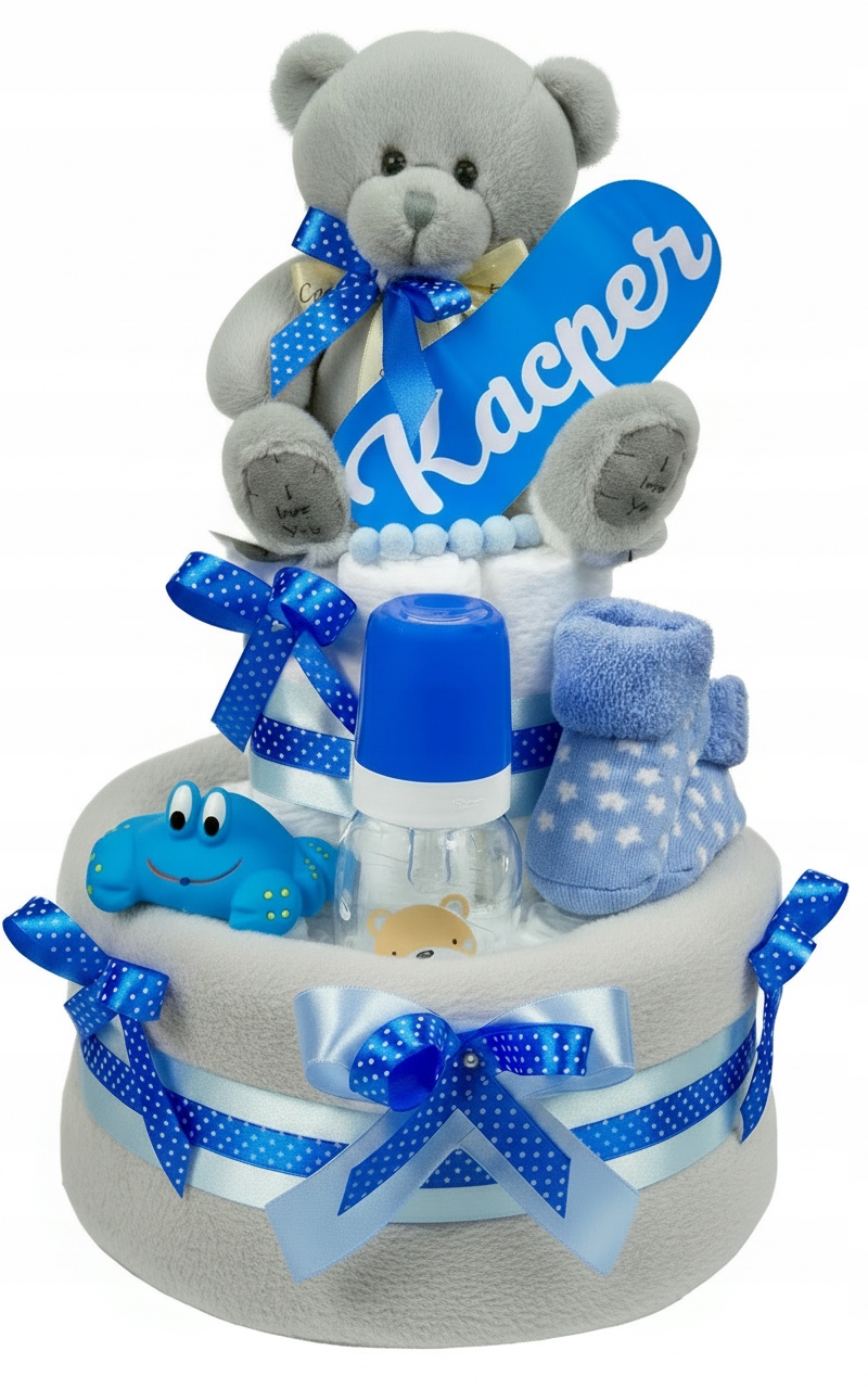 Dort z plenek Pampers 4 Medvídek šedý modrý