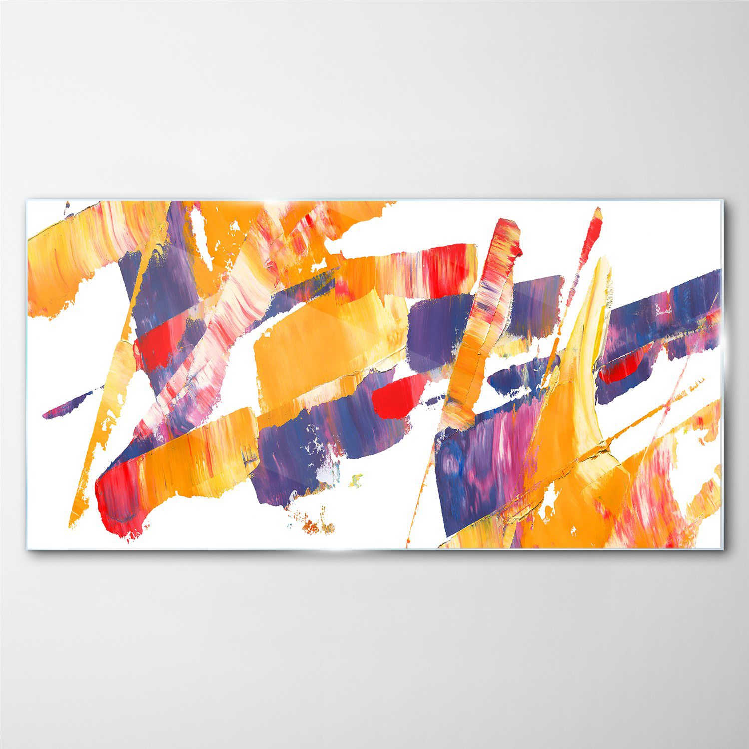 

Obraz szklany na ścianę Kolorowa abstrakcja 140x70