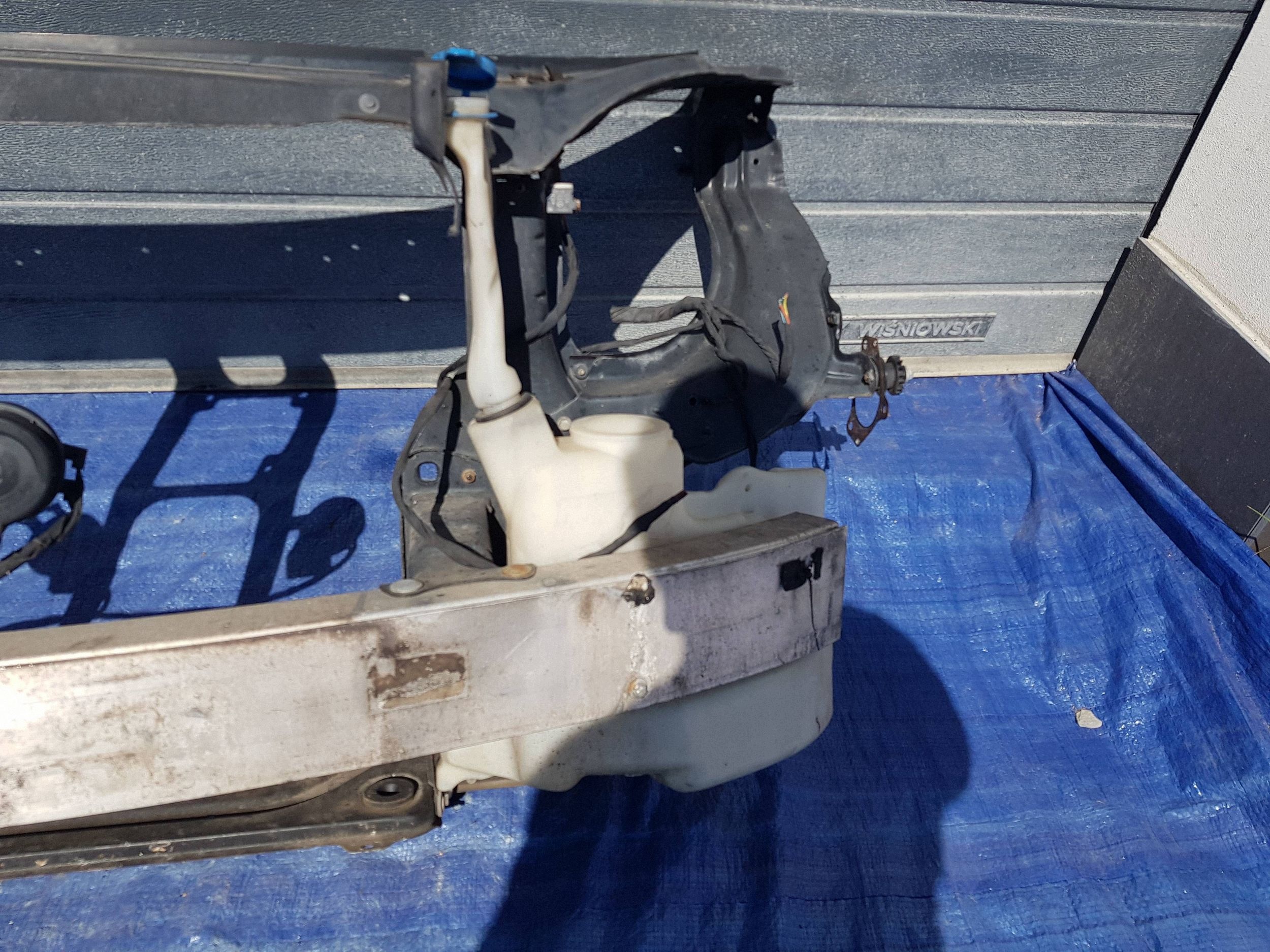 support panel for radiators front sider pillar Mercedes ML W164