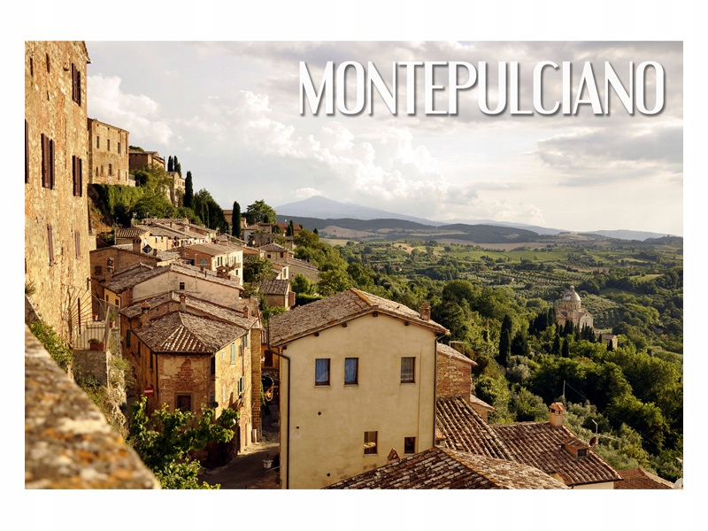 

Montepulciano Toskania Magnes na lodówkę