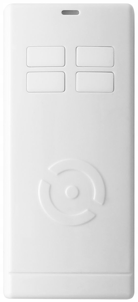 Diaľkový Ovládač T4 Replicator Biely pre bránu Nice Smilo duplikuje diaľkové ovládanie parkoviska