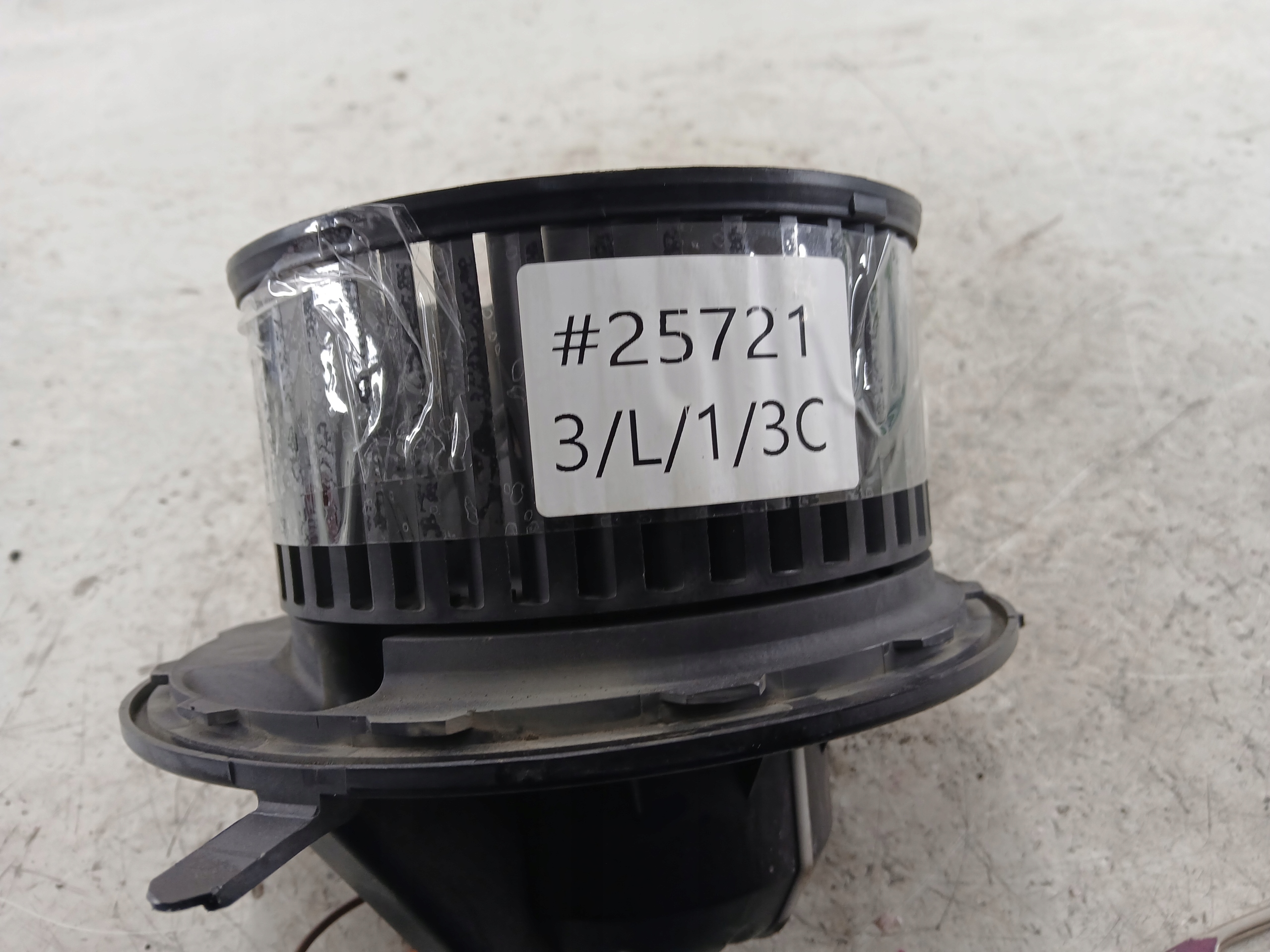 MERCEDES W169 heating air conditioning devices A1698200642