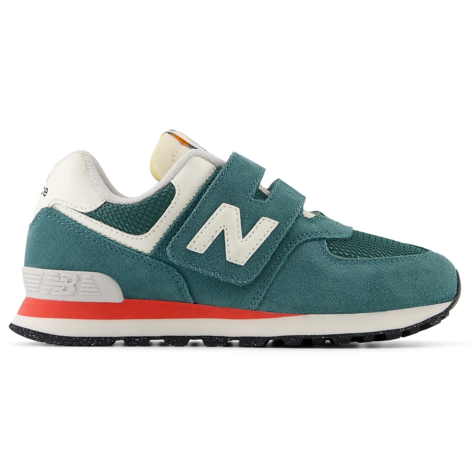 Dziecięce Buty Sportowe New Balance PV574VPG Skórzane na Rzepy rozm. 34,5