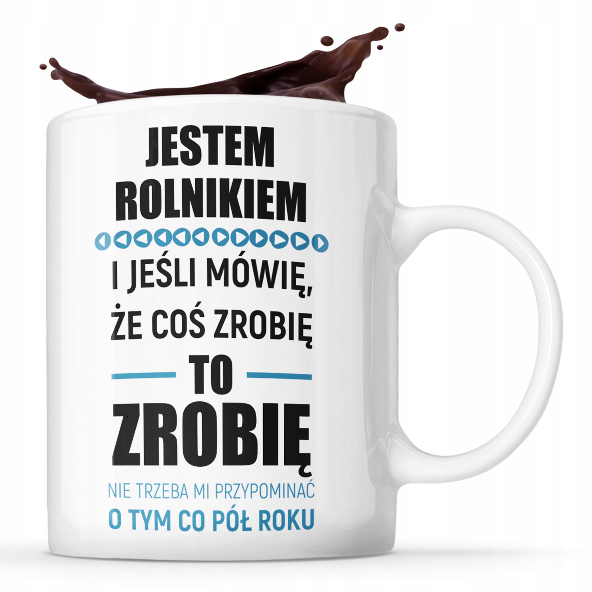 PREZENT DLA ROLNIKA ŚMIESZNY KUBEK UPOMINEK