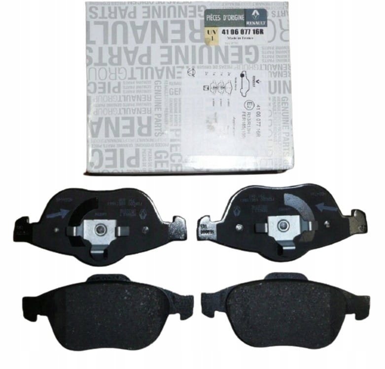 Brzdové doštičky Predné 410607716R Laguna 2 Vel Satis