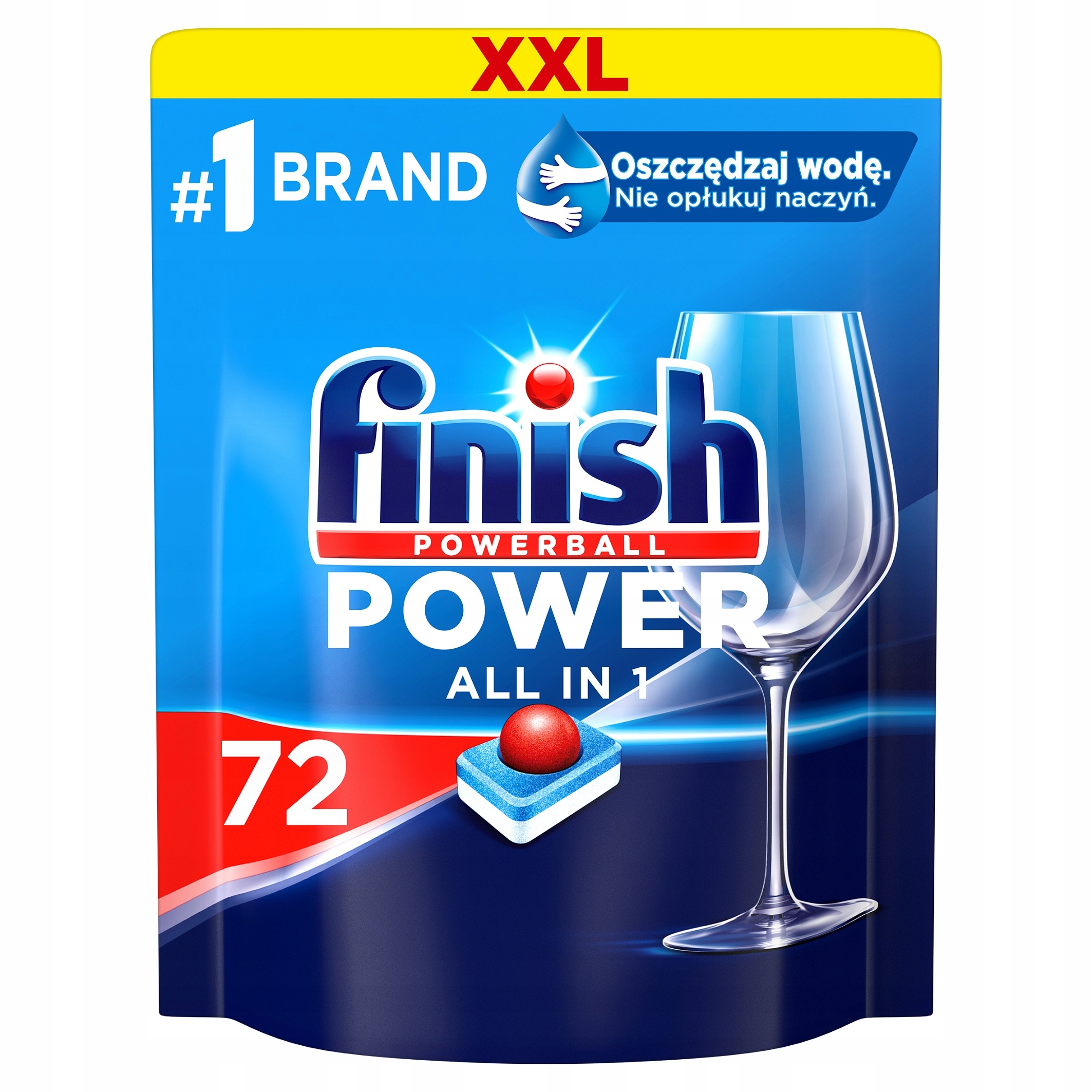 

Finish All in 1 Max Tabletki do Zmywarki 72 Sztuk