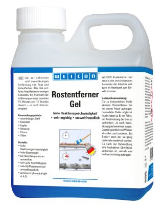 Levně Weicon Odstraňovač rzi gel, 1000 ml