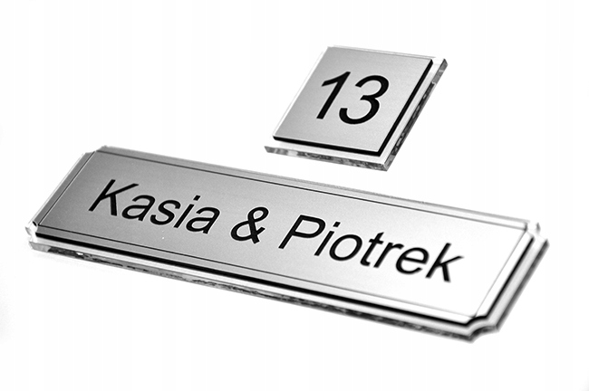 TABLICZKA, DOWOLNA TREŚĆ, EXTRA GRAWER!