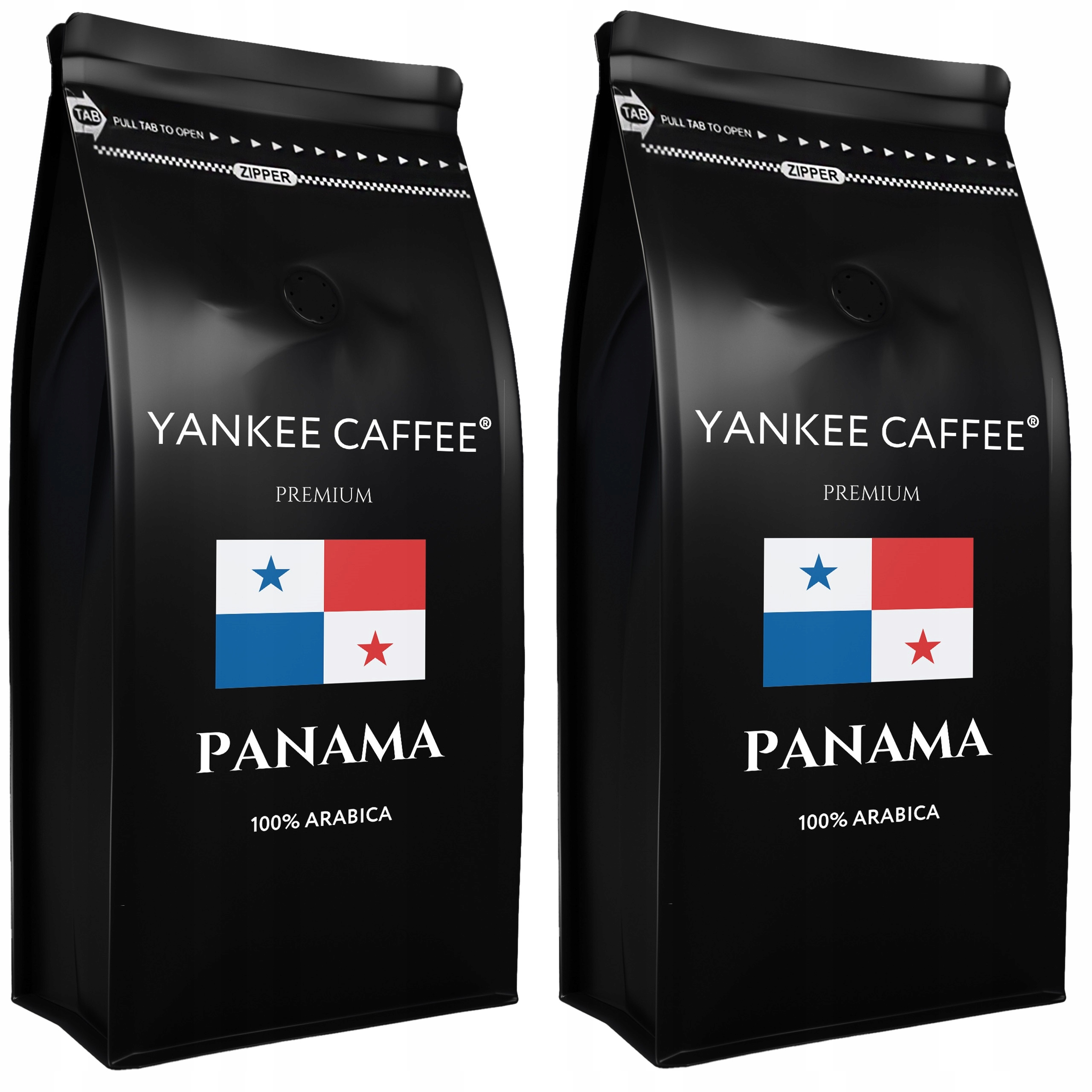 Káva zrnková 2x1kg Arabica čerstvě pražená Panama pro kávovar a překapávač