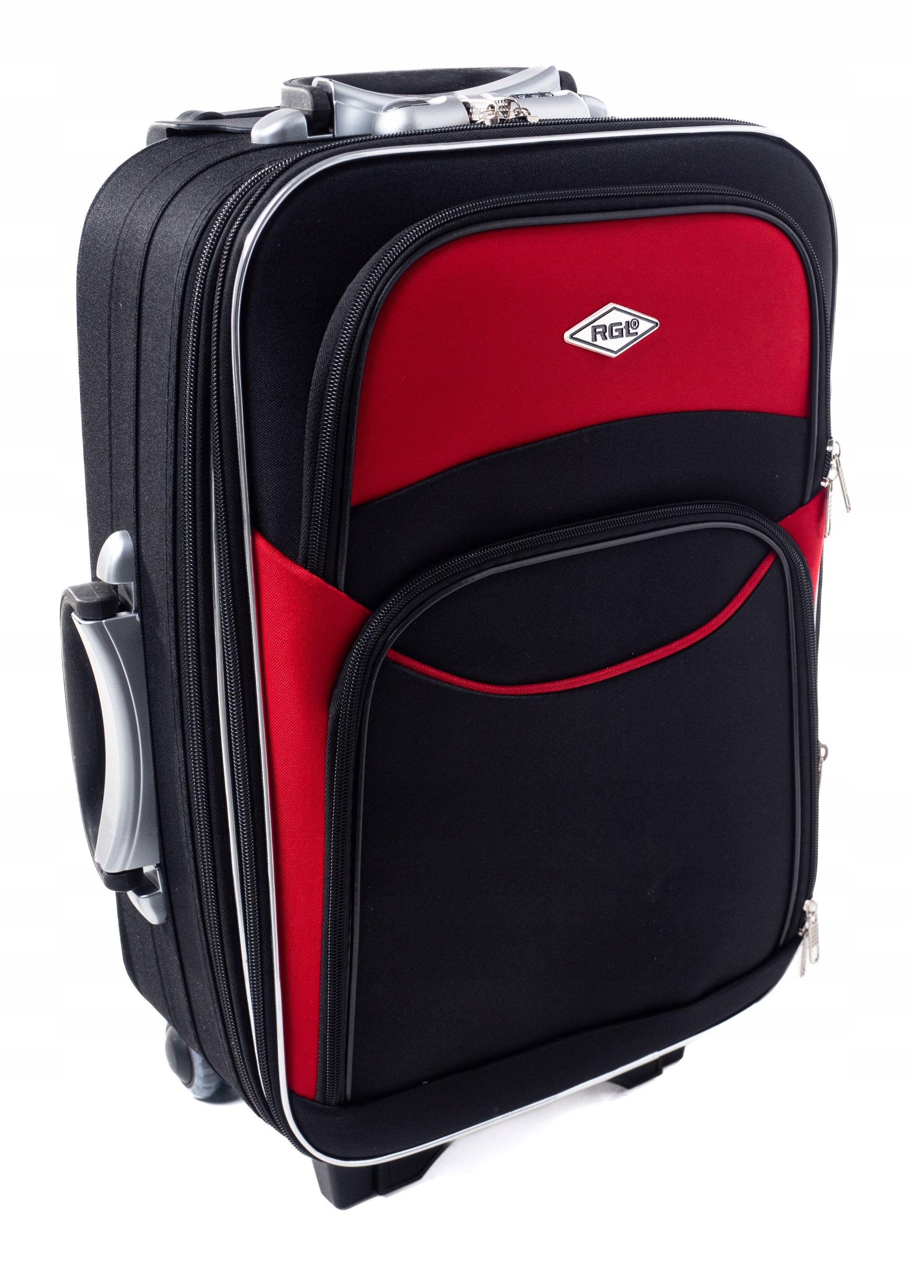 RGL 2w1 ZESTAW MAŁA WALIZKA PODRÓŻNA KUFEREK GRATIS BAGAŻ PODRĘCZNY Wysokość 55 cm
