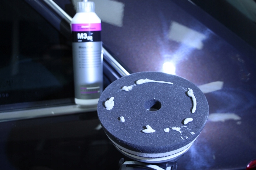 Koch Chemie Zestaw do polerowania M3 1L + 2x Pady Rodzaj polerowanie lakieru