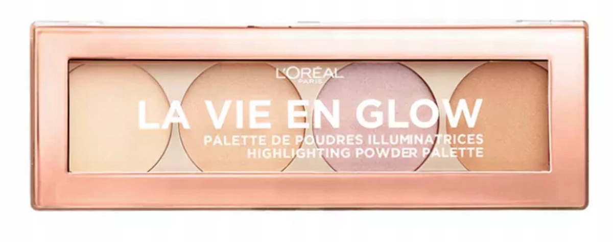 Loreal La Vie En Glow 01 Warm Glow Paleta rozjasňovačů 5 g