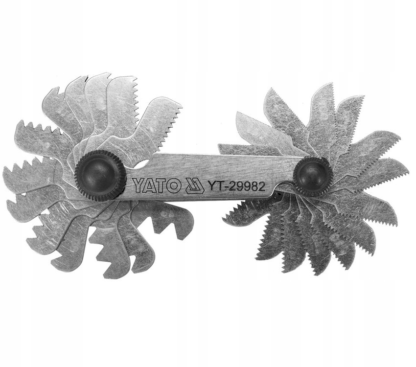 YATO SPRAWDZIAN GRZEBIENIOWY GWINTÓW METRYCZNYCH EAN (GTIN) 5906083012693