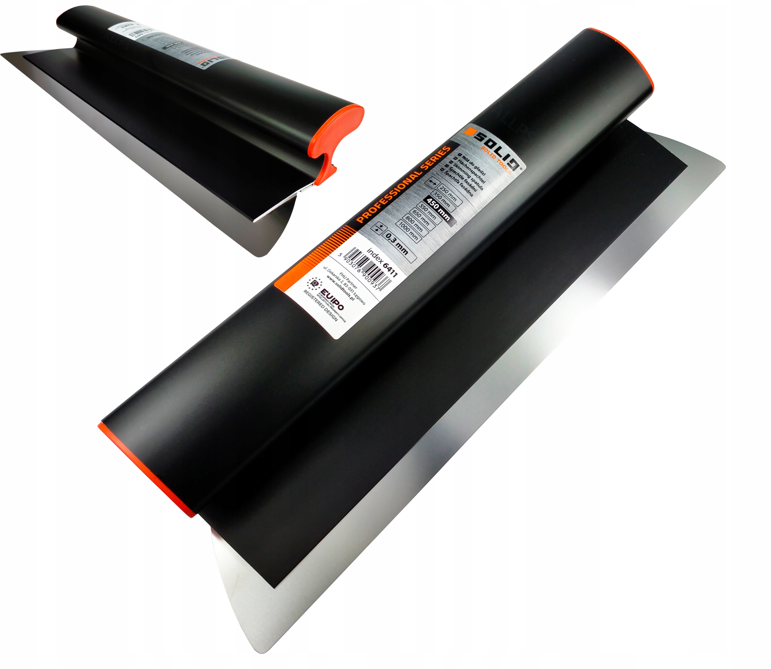 

Solid Nóż Do Gladzi Szpachla Pióro Nierdzewna 45cm