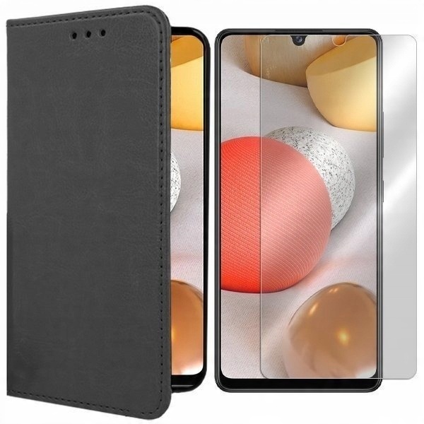 

Etui Do Samsung Galaxy A42 5G SM-A426 Skóra +szkło