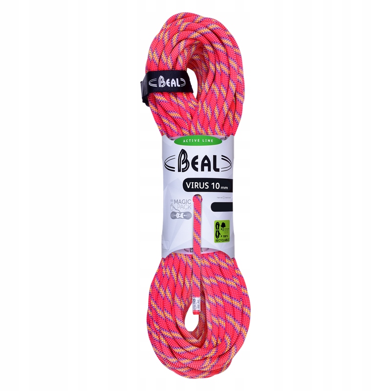 Dynamické lano Beal Virus 10 mm x 60 m Pink