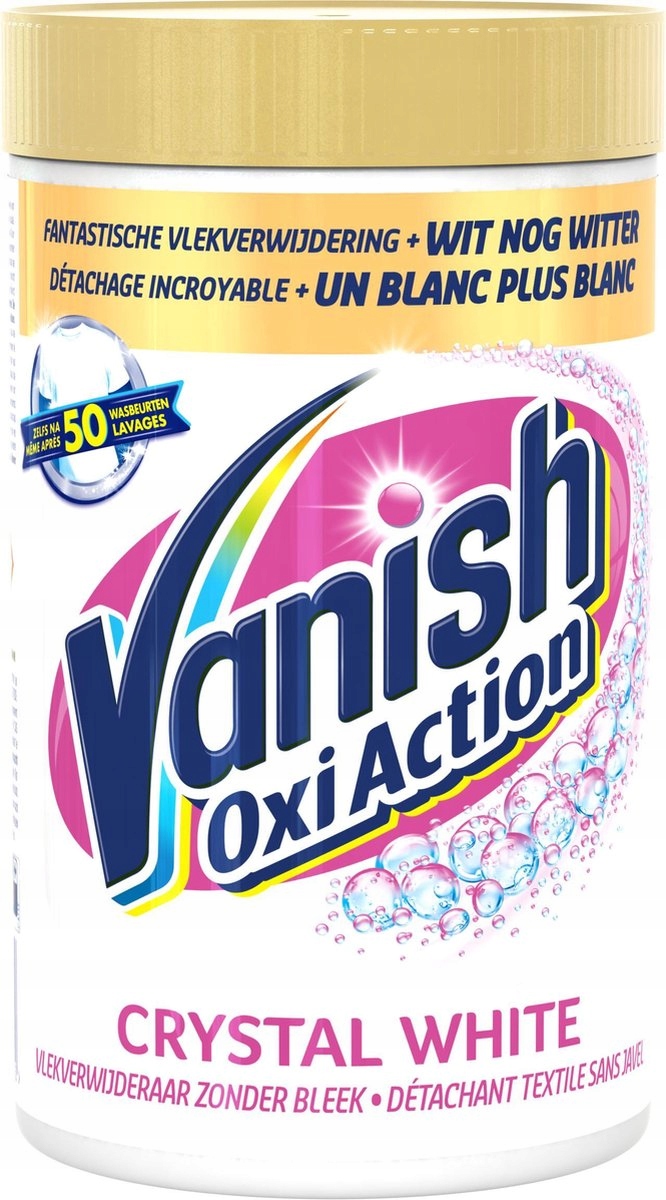 

Vanish Oxi Action Crystal White Odplamiacz 1,2kg