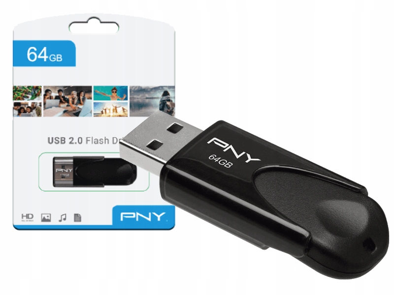 

Pendrive Pny ATTACHE4 FD64GATT4-EF 64 Gb Usb 2.0