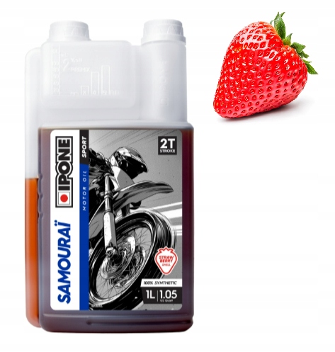 Olej do mieszanki paliwa Ipone 2T Samourai truskawka