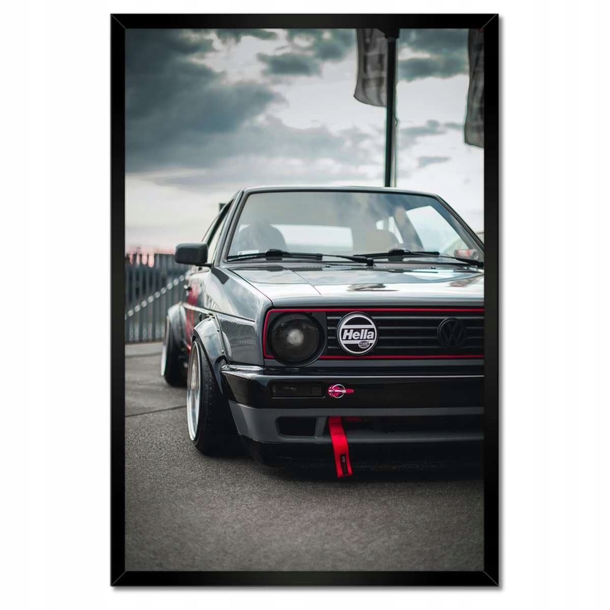 Plakáty v rámu 40x60 Volkswagen Golf 2 Dvojka