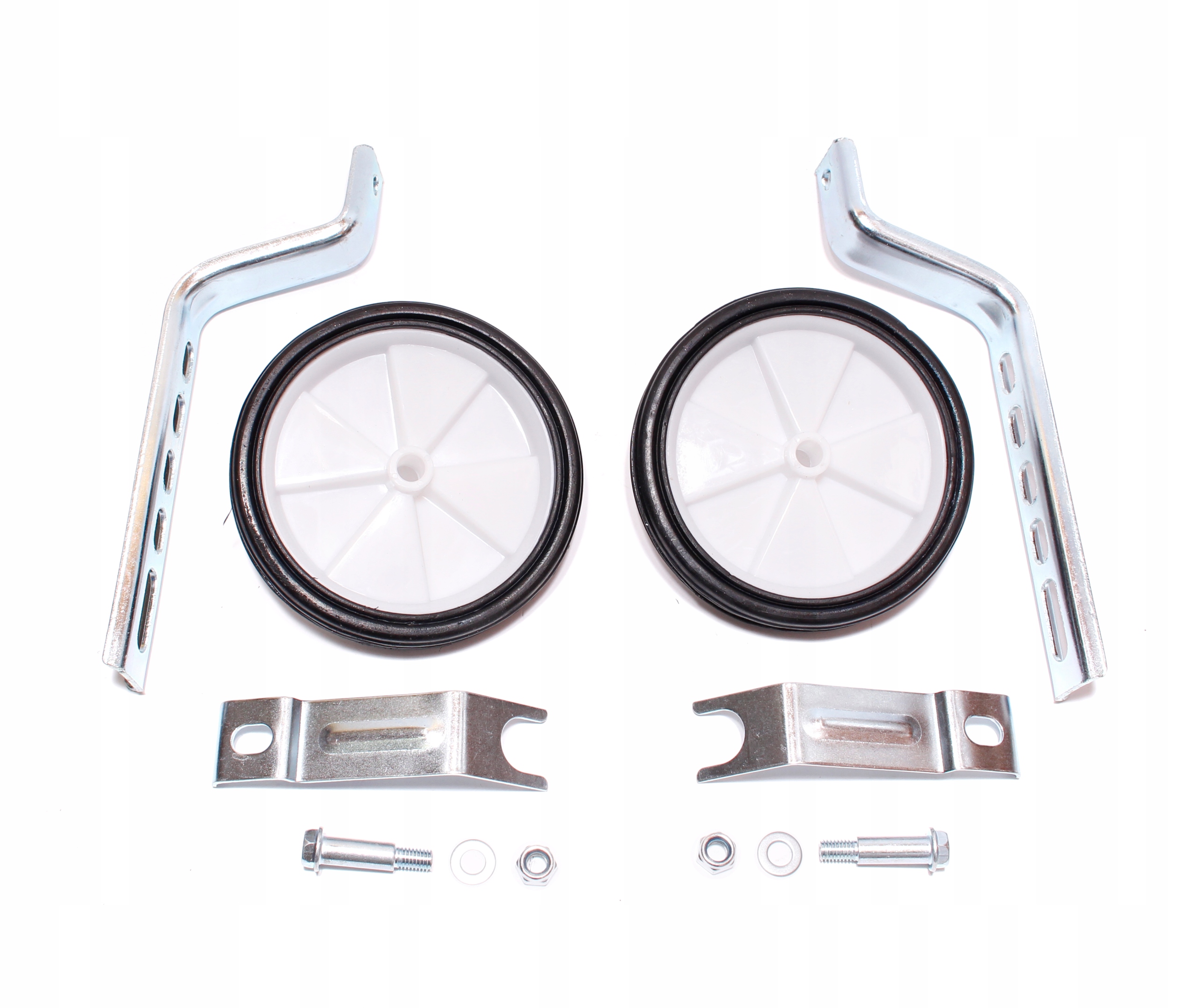 KÓŁKA DO ROWERKA PODPOROWE BOCZNE 12-20'' BIAŁE