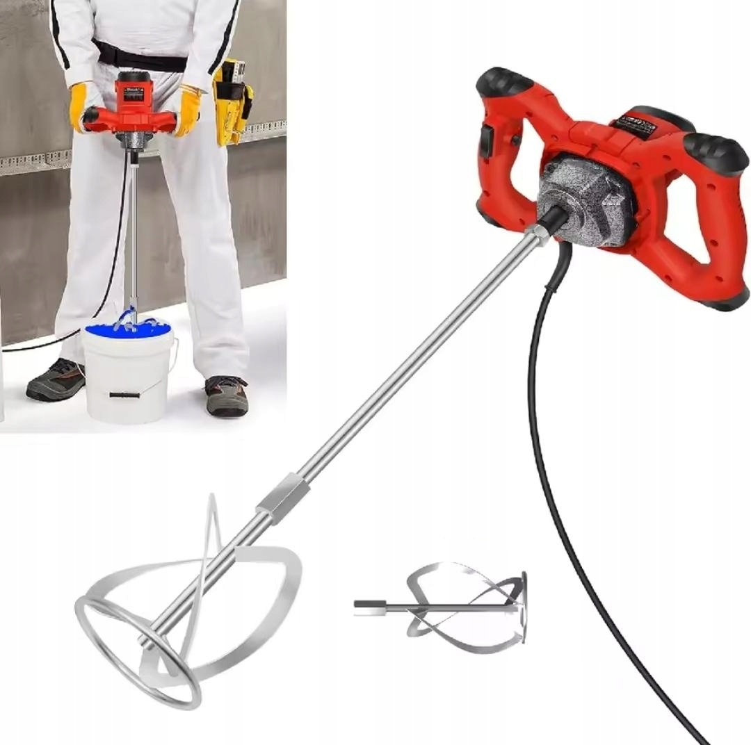 Elektrické míchadlo pro lepidlo na betonu a maltu, mixér