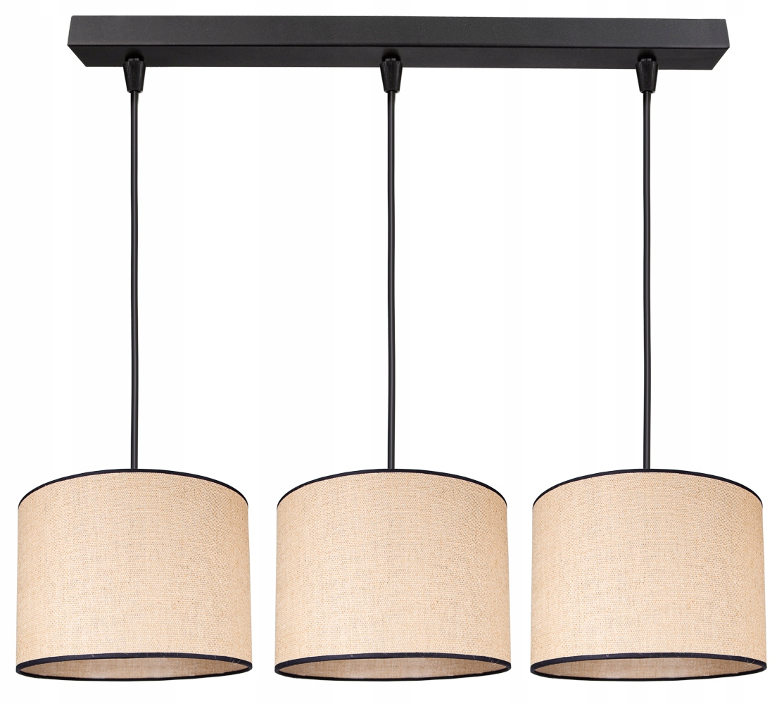 

Lampa Wisząca Sufitowa Żyrandol Abażur Boho Juta