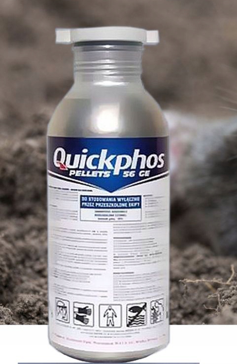 

Środek Na Krety fumigacja ziarna Quickphos Ge 1kg