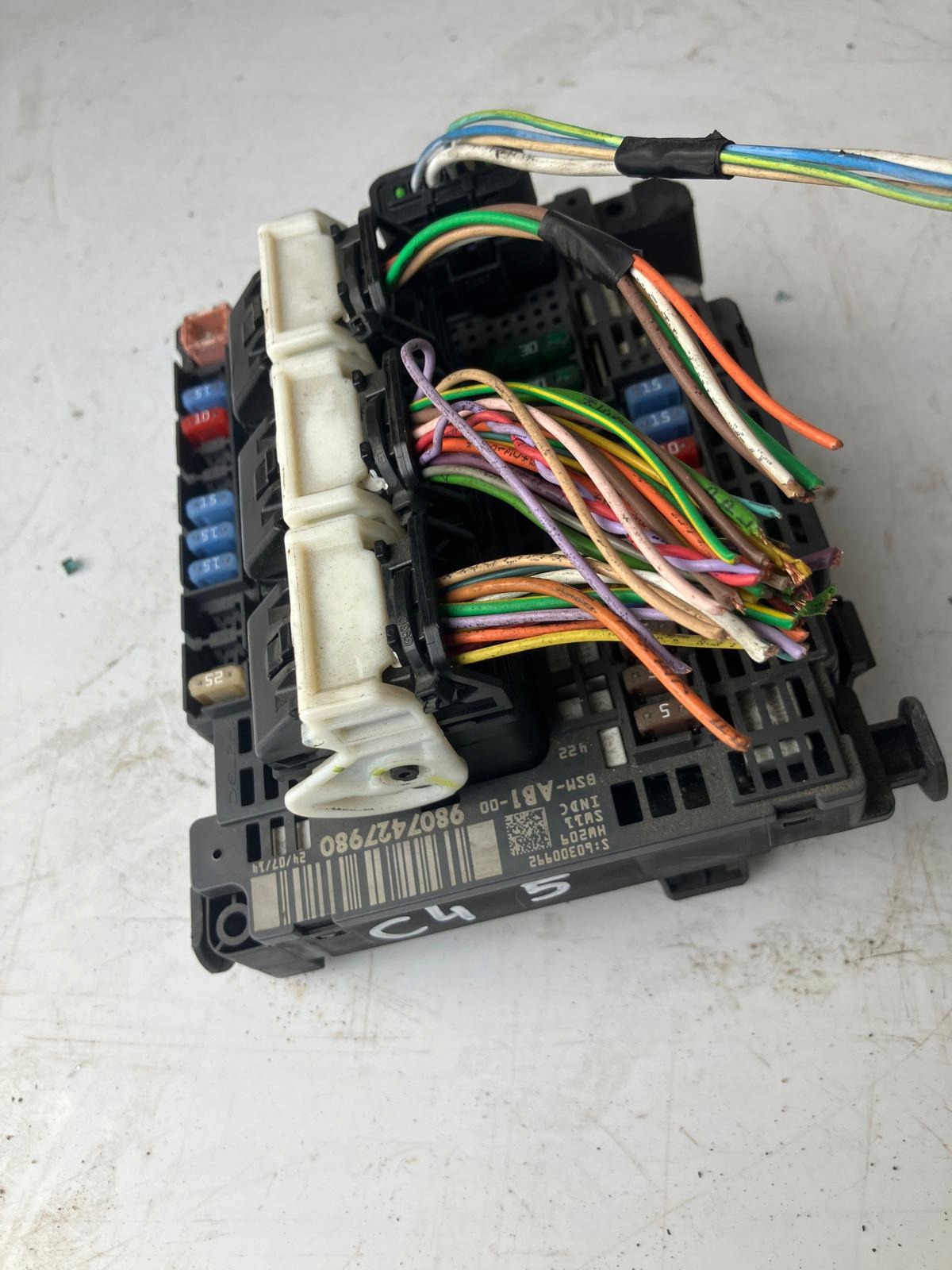 modulo BSM WTYCZKI CITROEN PEUGEOT AB1 9807427980