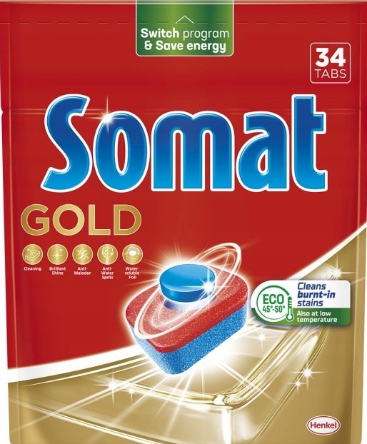 

Somat, Gold Tabletki do zmywarki, 34 sztuki