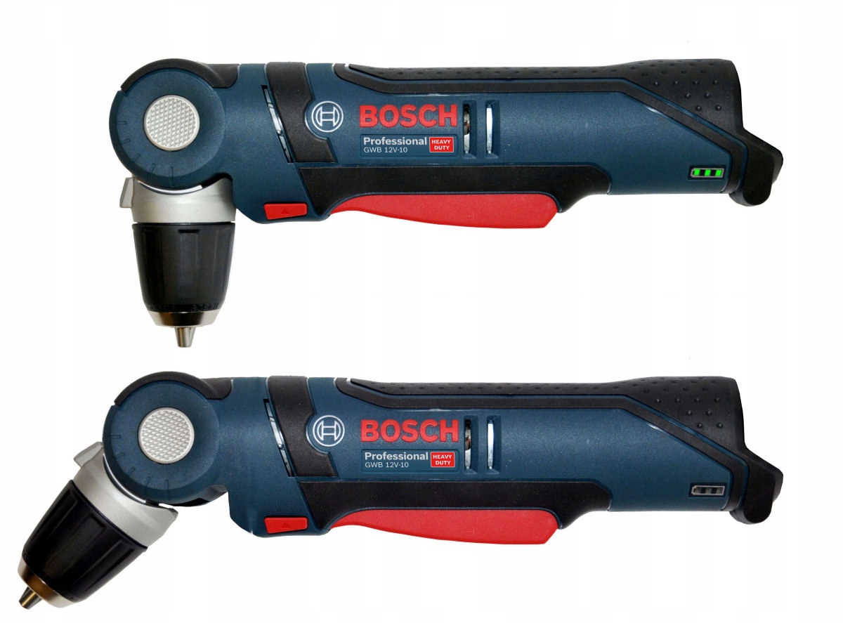 WIERTARKA KĄTOWA GWB 12V-10 BOSCH KORPUS BODY Prędkość obrotowa 1300 RPM