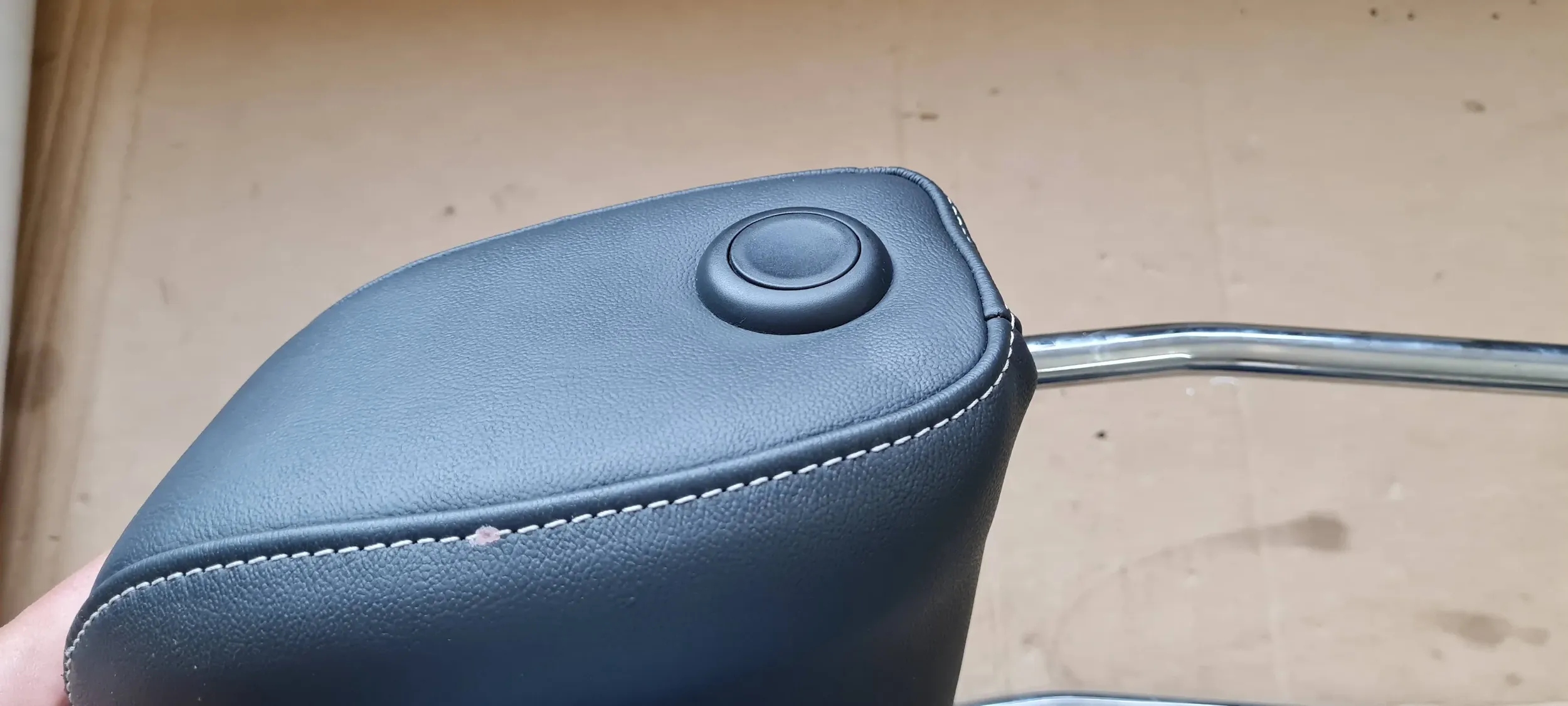 Q7 4M II rest seat left front leather SLINE 4M0881903C