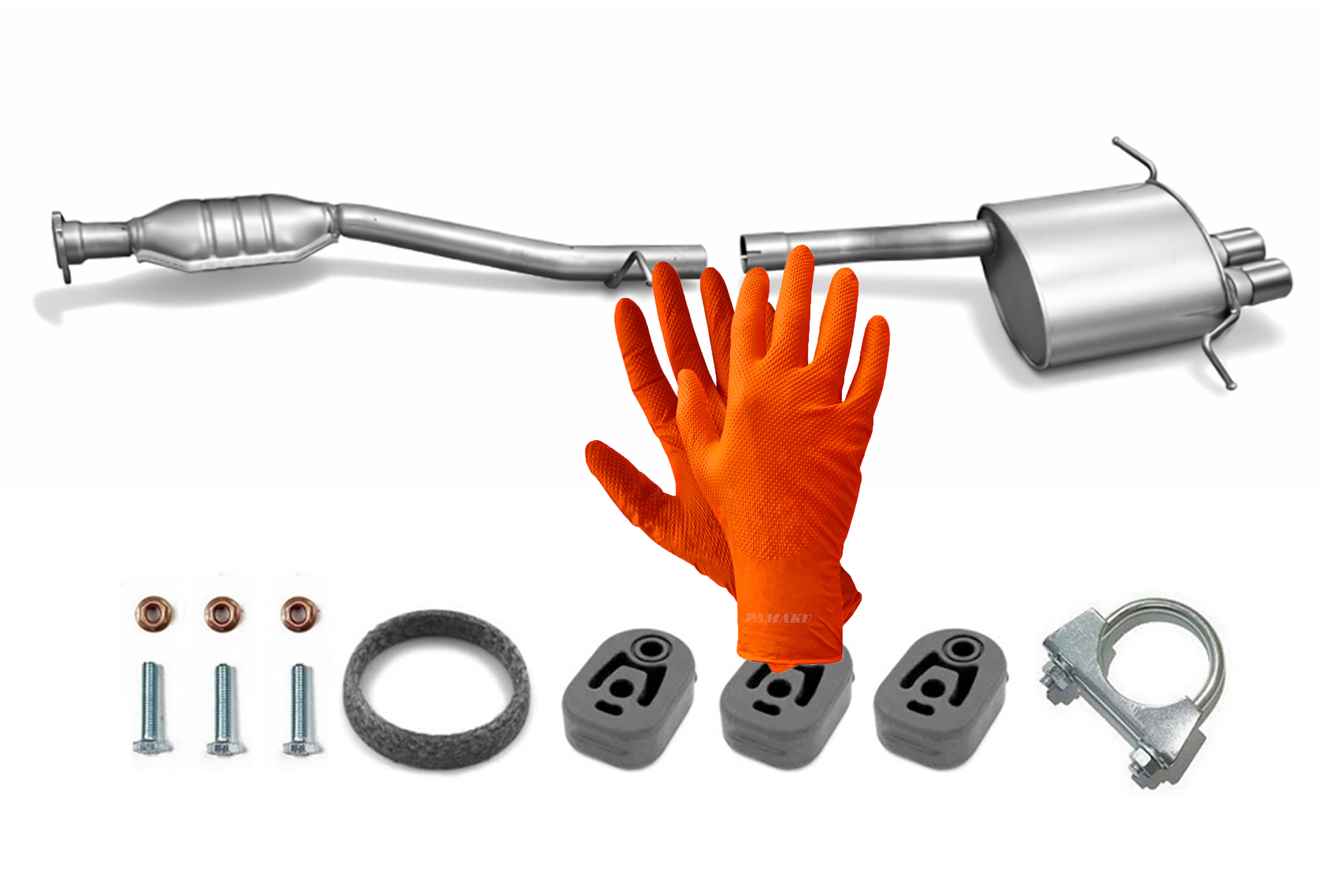 Mercedes W203 C180 C200 C230 1.8 Kompresor (2002-2008) Kupé Tlumič