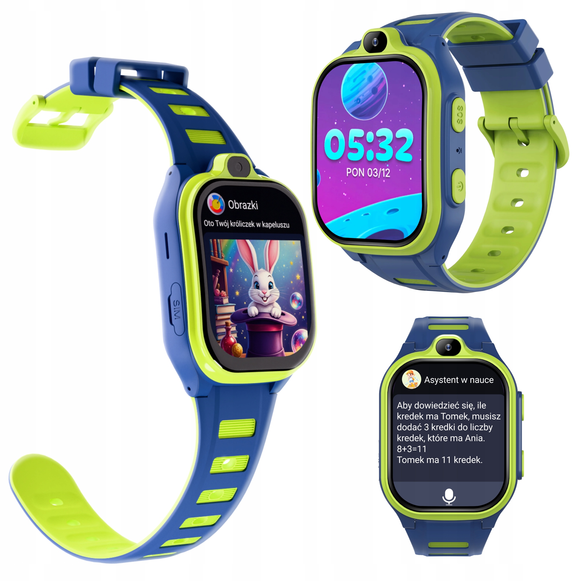 Forever Kids 4G Boost Niebiesko-zielony
