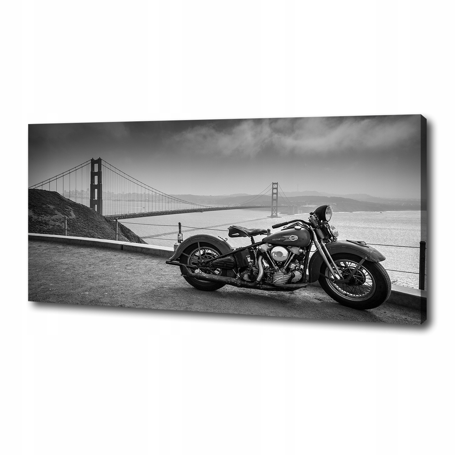 

Foto obraz canvas na ścianę Motocykl 125x50 cm